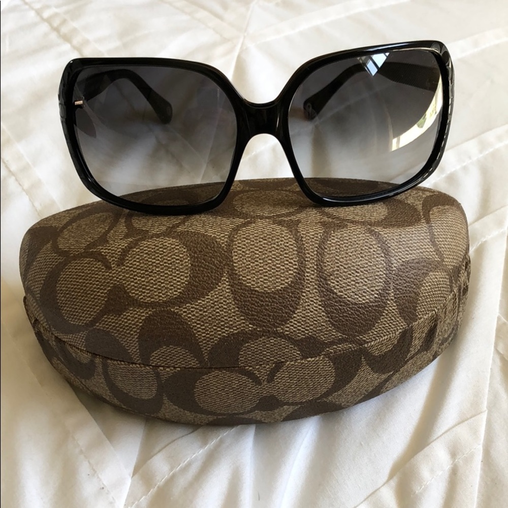 Black Coach Sofia Sunglasses